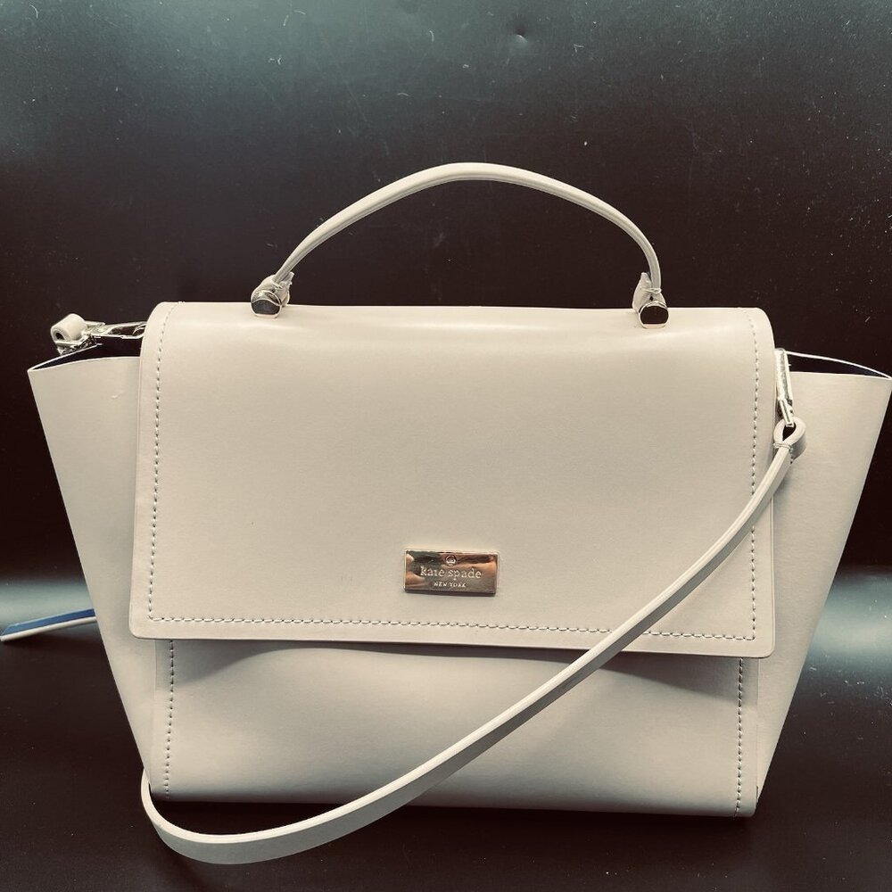 Kate Spade Arbour Hill Charline Crossbody in NUDE/NAVY  Retail $329